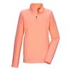 KILLTEC Fleeceshirt mit Stehkragen Rundhalspullover Kinder - Pink4714