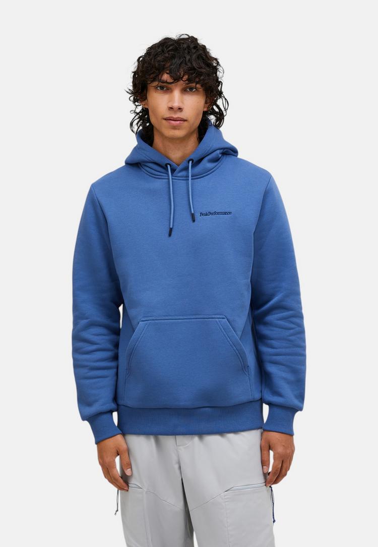 Peak Performance Peak Performance M Original Small Logo Hood Sweatshirt Herren - schieferblau - 0 | SportScheck
