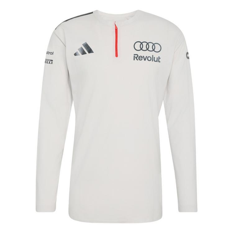 adidas adidas AUDI REVOLUT F1 TEAM ENGINEERS & Pololangarmshirt Herren - Chalk Pearl / Iron Metallic - 0 | SportScheck