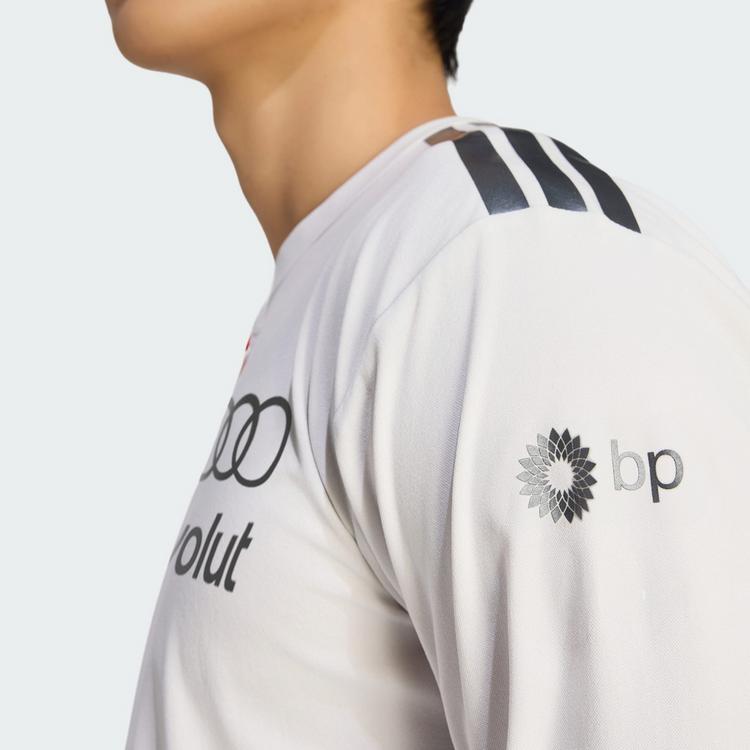 adidas adidas AUDI REVOLUT F1 TEAM ENGINEERS & Pololangarmshirt Herren - Chalk Pearl / Iron Metallic - 1 | SportScheck