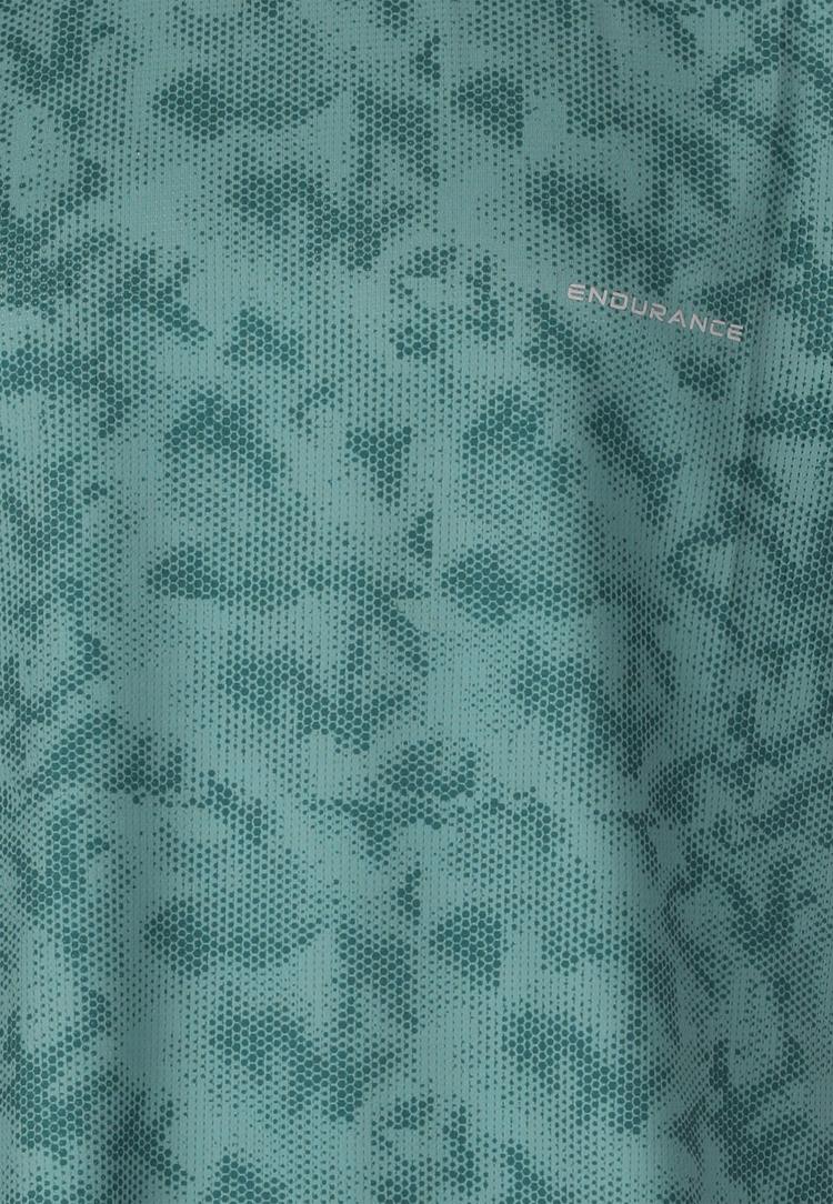 Endurance Endurance Heloopa Jr. Printshirt Kinder - P3891 Green Pixels - 0 | SportScheck