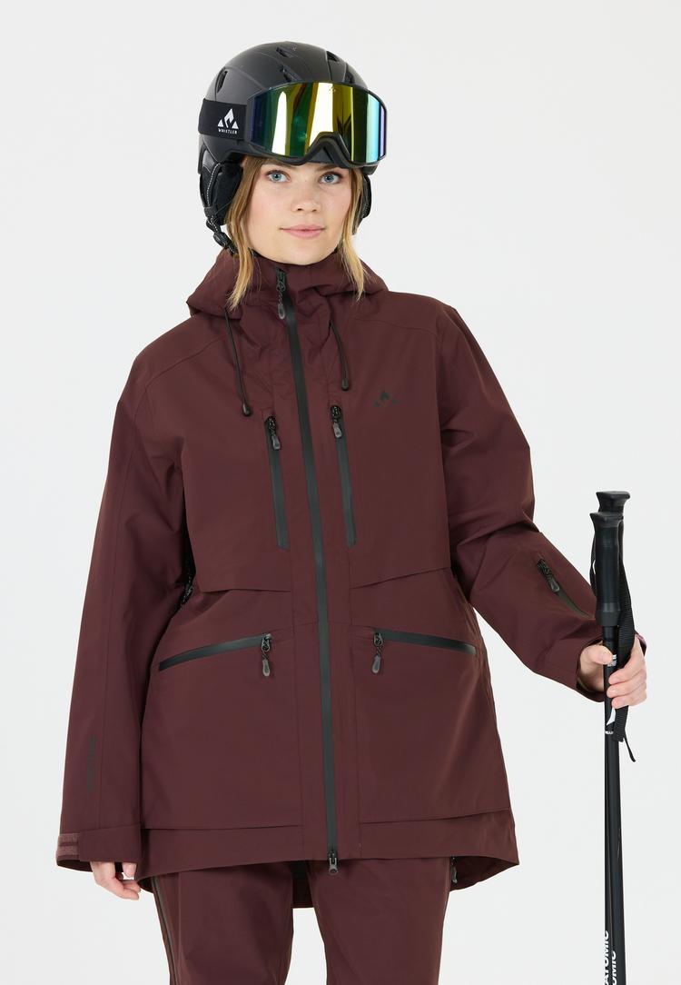 Whistler Whistler Waitoro Skijacke Damen - 4241 Fudge - 0 | SportScheck
