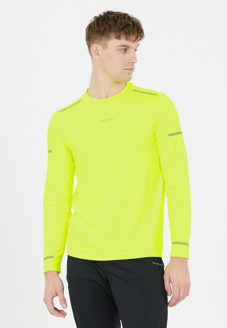 Endurance Endurance Ailey Langarmshirt Herren - 5001 Safety Yellow - 1 | SportScheck