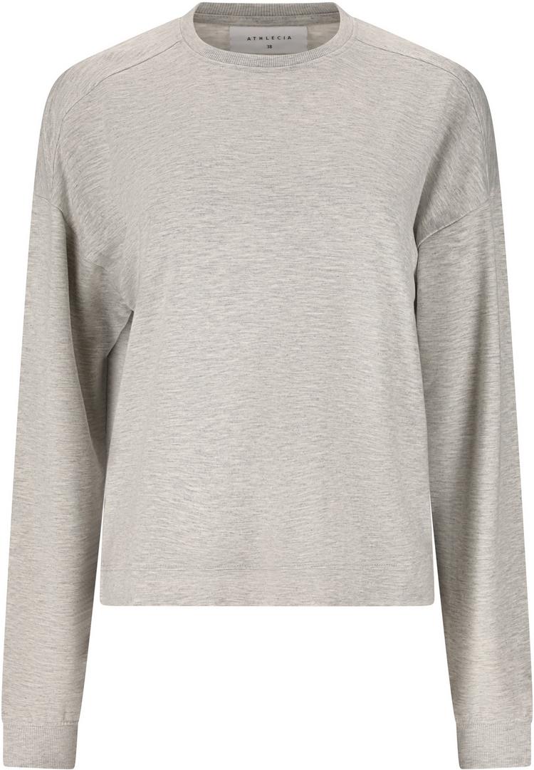 Athlecia Athlecia Brenan Sweatshirt Damen - 1005 Light Grey Melange - 0 | SportScheck