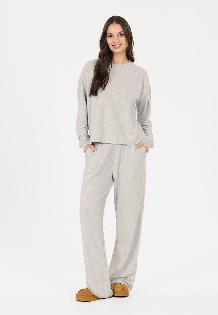Athlecia Athlecia Brenan Sweatshirt Damen - 1005 Light Grey Melange - 0 | SportScheck