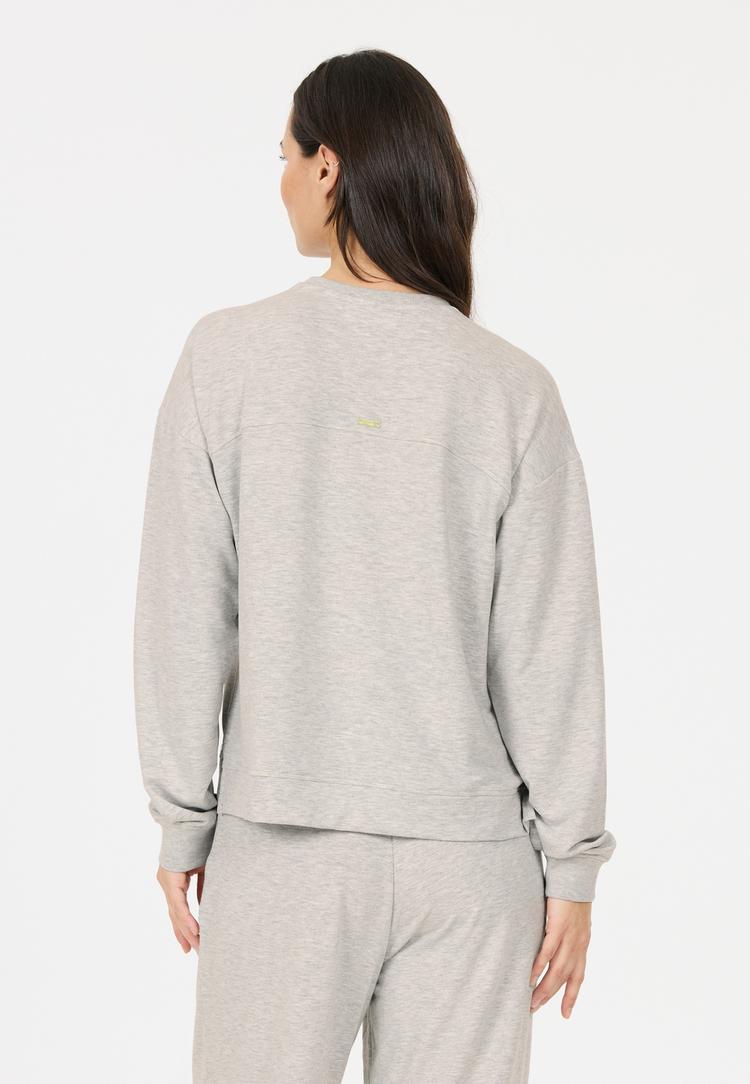 Athlecia Athlecia Brenan Sweatshirt Damen - 1005 Light Grey Melange - 3 | SportScheck