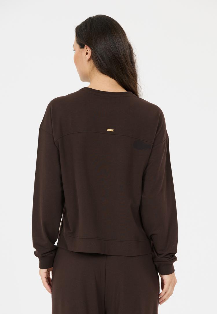 Athlecia Athlecia Brenan Sweatshirt Damen - 1294 Chocolate Torte - 3 | SportScheck