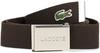 Lacoste 40 WOVEN STRAP IN KIT G&uuml;rtel Herren - Schwarz