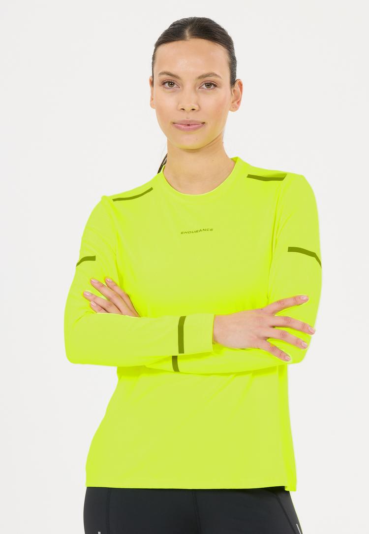 Endurance Endurance Ailey Langarmshirt Damen - 5001 Safety Yellow - 1 | SportScheck