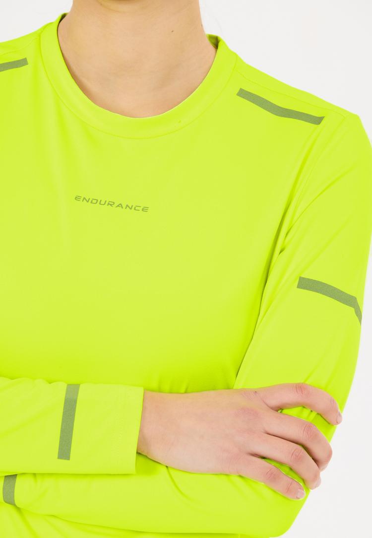 Endurance Endurance Ailey Langarmshirt Damen - 5001 Safety Yellow - 2 | SportScheck