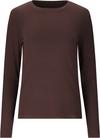 Athlecia Tinashe V2 Langarmshirt Damen - 1294 Chocolate Torte