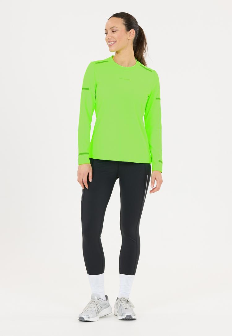 Endurance Endurance Ailey Langarmshirt Damen - 3294 Safety Green - 0 | SportScheck
