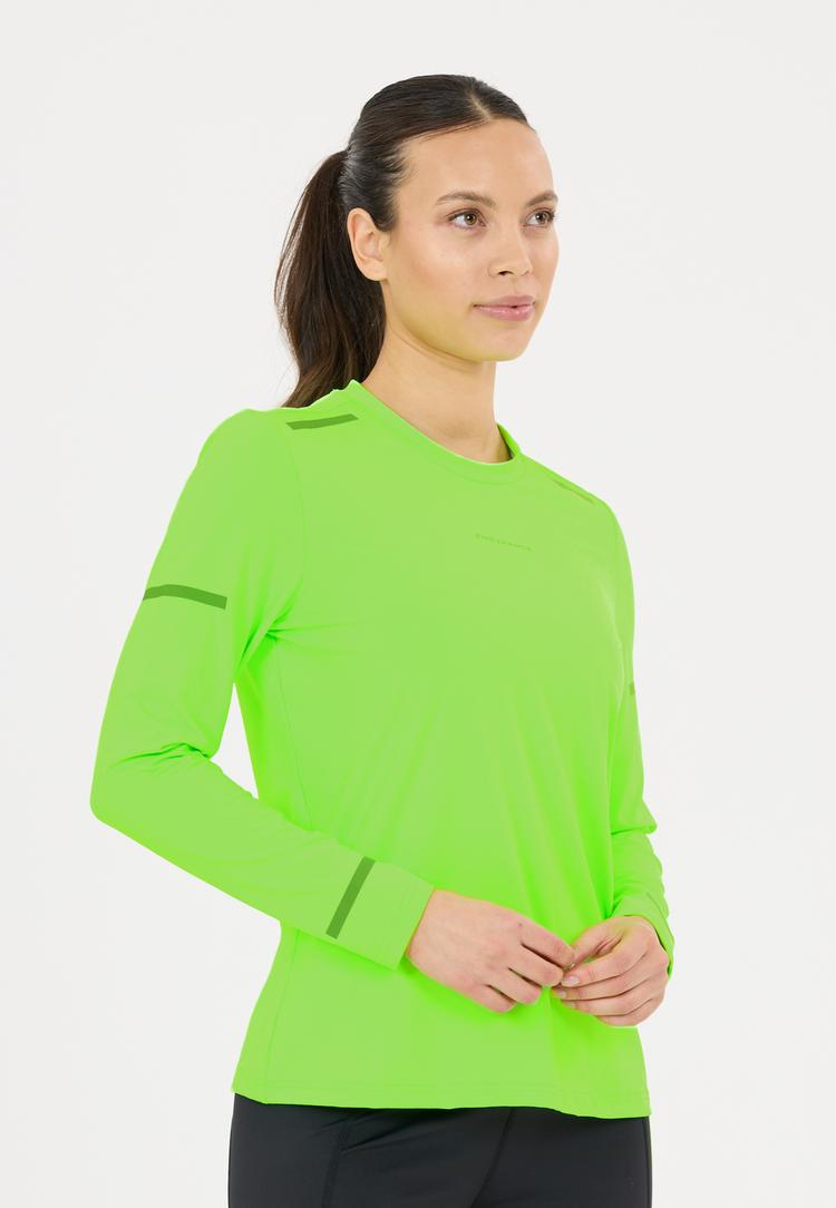 Endurance Endurance Ailey Langarmshirt Damen - 3294 Safety Green - 1 | SportScheck