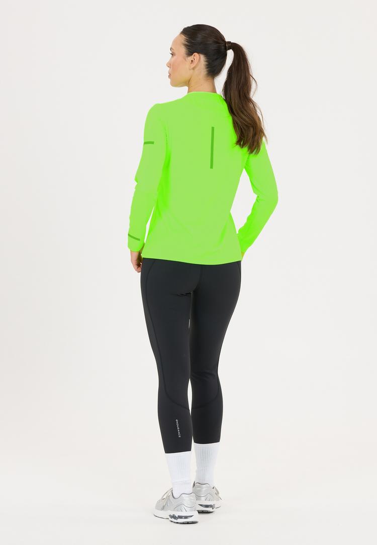 Endurance Endurance Ailey Langarmshirt Damen - 3294 Safety Green - 2 | SportScheck