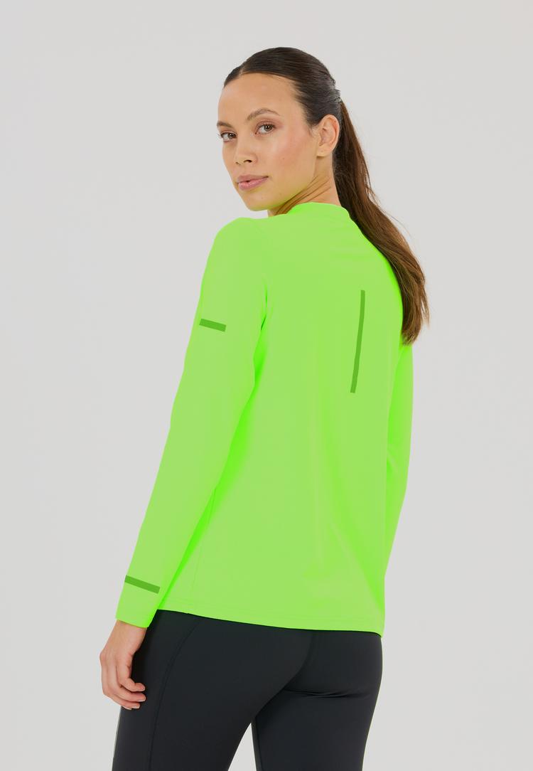 Endurance Endurance Ailey Langarmshirt Damen - 3294 Safety Green - 3 | SportScheck