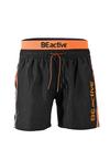 BECO BEERMANN Power Stream Badehose Herren - koralle-schwarz