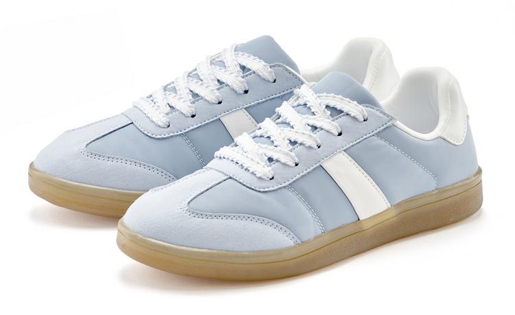 Lascana Lascana Sneaker Sneaker Damen - hellblau/wei&szlig; - 0 | SportScheck