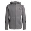 adidas Z.N.E. KAPUZENJACKE, DURCHGEHENDER Hoodie Kinder - Grey Five / Black
