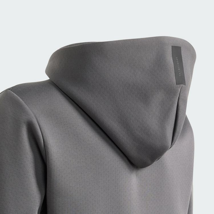 adidas adidas Z.N.E. KAPUZENJACKE, DURCHGEHENDER Hoodie Kinder - Grey Five / Black - 3 | SportScheck