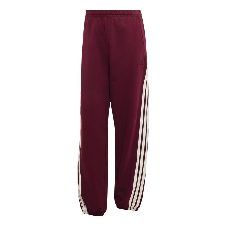 adidas adidas ADIDAS KIT 3-STREIFEN HOSE, LOCKER Stoffhose Damen - Maroon / Off White - 0 | SportScheck