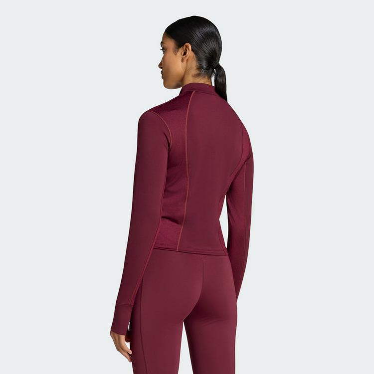 adidas adidas PrimeLift Essentials Workout-Jacke, Trainingsjacke Damen - Maroon - 1 | SportScheck