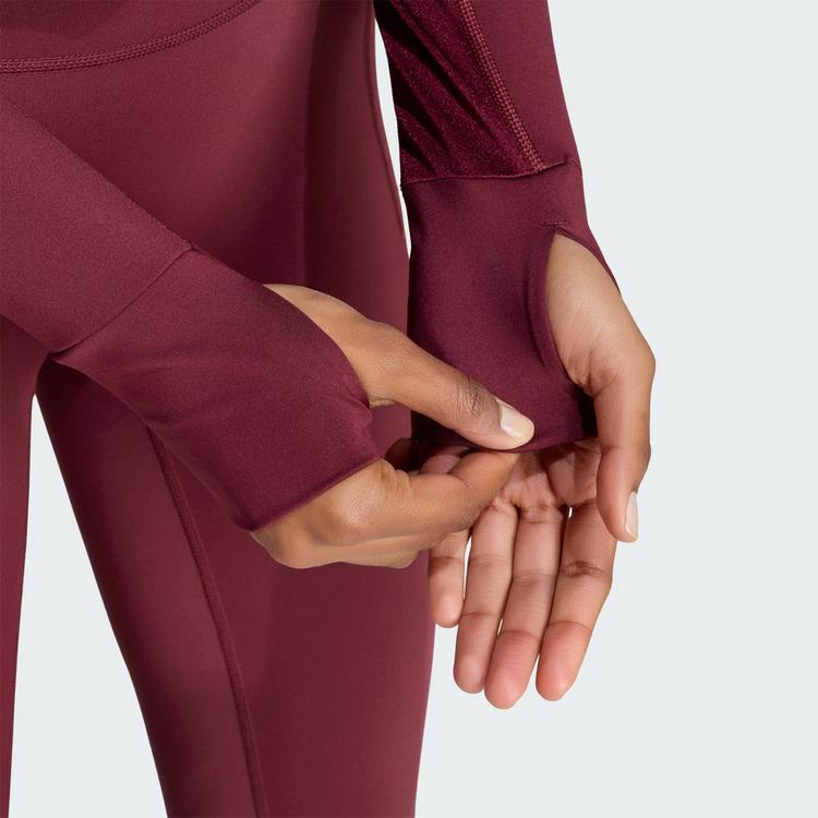 adidas adidas PrimeLift Essentials Workout-Jacke, Trainingsjacke Damen - Maroon - 0 | SportScheck