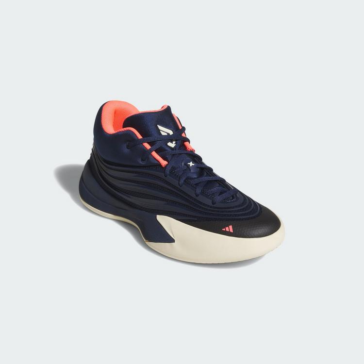 adidas adidas DAME&nbsp;X Schuh Basketballschuhe - Night Indigo / Warm Vanilla / Solar Turbo - 3 | SportScheck