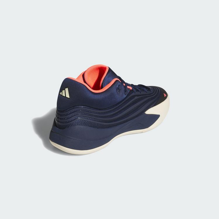 adidas adidas DAME&nbsp;X Schuh Basketballschuhe - Night Indigo / Warm Vanilla / Solar Turbo - 4 | SportScheck