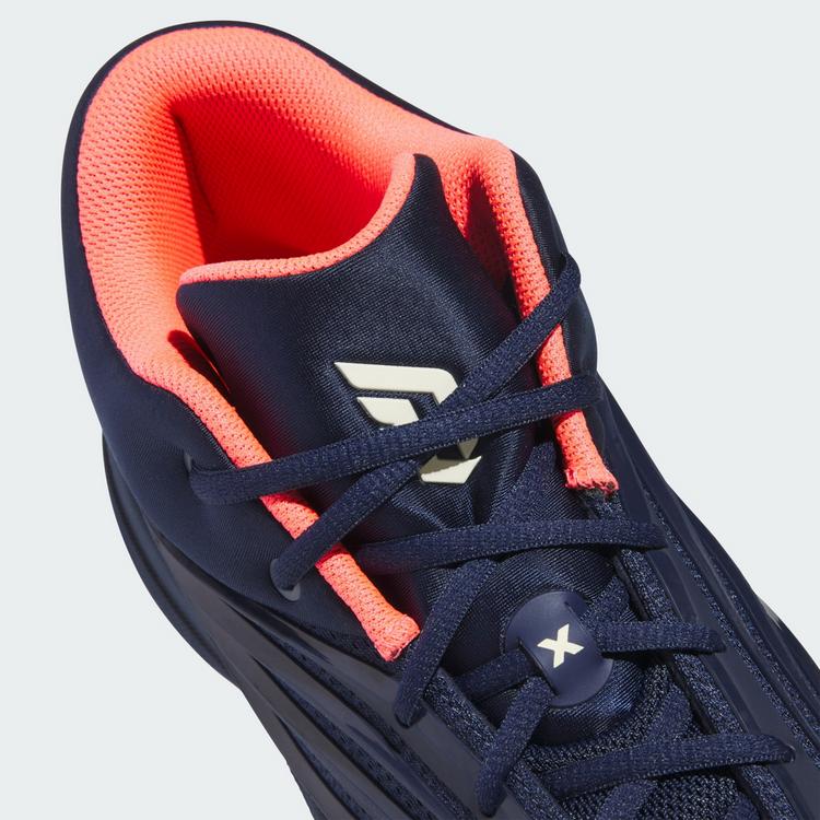 adidas adidas DAME&nbsp;X Schuh Basketballschuhe - Night Indigo / Warm Vanilla / Solar Turbo - 6 | SportScheck