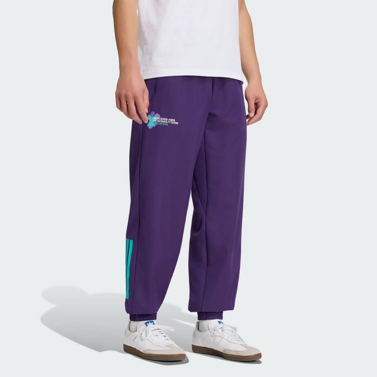 adidas adidas MERCEDES-AMG PETRONAS FORMULA 1 TEAM Trainingshose Herren - Dark Purple - 0 | SportScheck