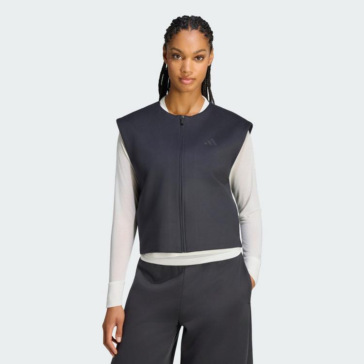adidas adidas Soft LUX WESTE Kurzweste Damen - Black - 0 | SportScheck