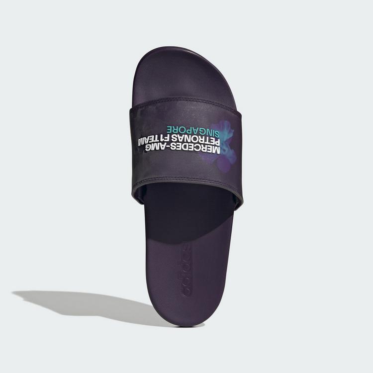 adidas adidas ADILETTE COMFORT MERCEDES AMG PETRONAS Badelatschen - Legend Purple / Legend Purple / Semi Mint Rush - 1 | SportScheck