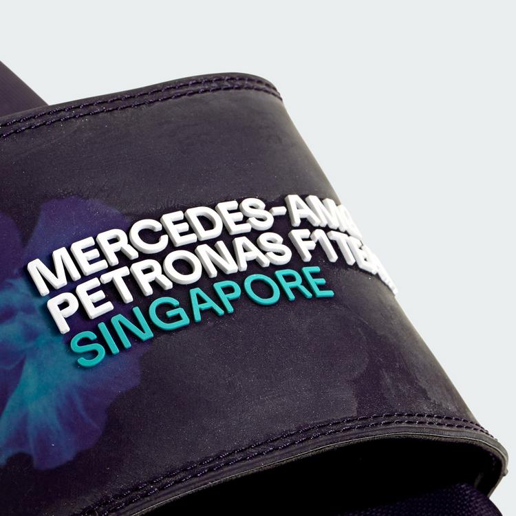 adidas adidas ADILETTE COMFORT MERCEDES AMG PETRONAS Badelatschen - Legend Purple / Legend Purple / Semi Mint Rush - 6 | SportScheck