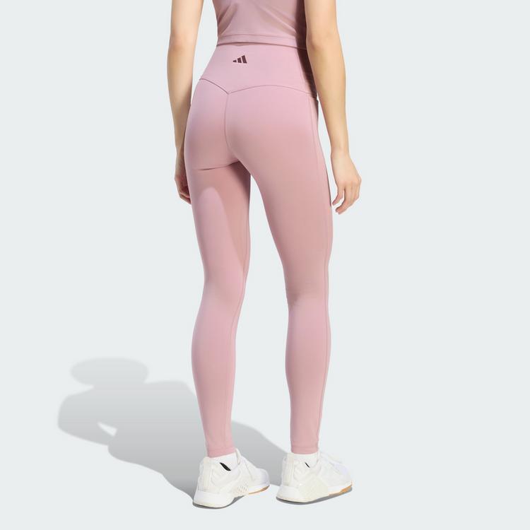 adidas adidas 3-STREIFEN STUDIO ALL ME LEGGINGS, Tights Damen - Magic Mauve - 1 | SportScheck