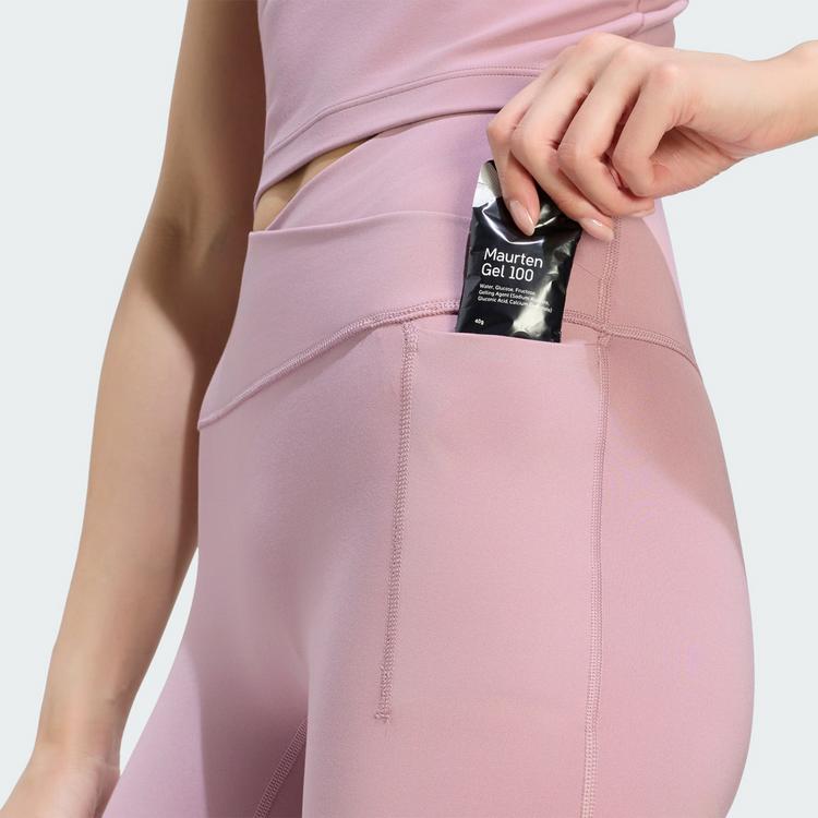 adidas adidas 3-STREIFEN STUDIO ALL ME LEGGINGS, Tights Damen - Magic Mauve - 1 | SportScheck
