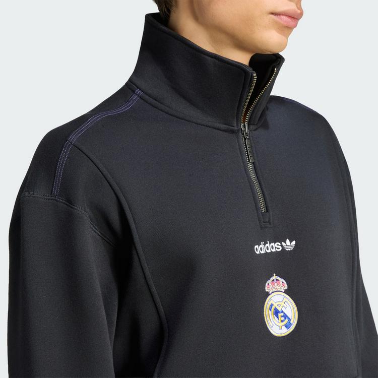 adidas adidas Real Madrid EQT Oberteil, Sweatshirt Herren - Black - 0 | SportScheck