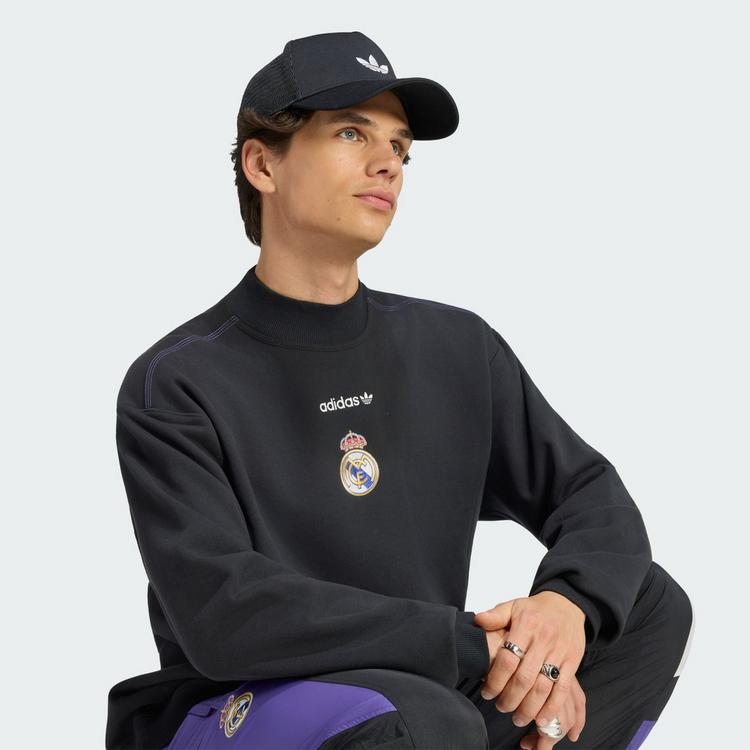 adidas adidas Real Madrid EQT Sweatshirt Sweatshirt Herren - Black - 0 | SportScheck