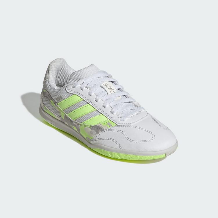 adidas adidas SUPER SALA III Kids Fu&szlig;ballschuh, Fu&szlig;ballschuhe Kinder - Crystal White / Hi-Res Yellow / Off White - 2 | SportScheck
