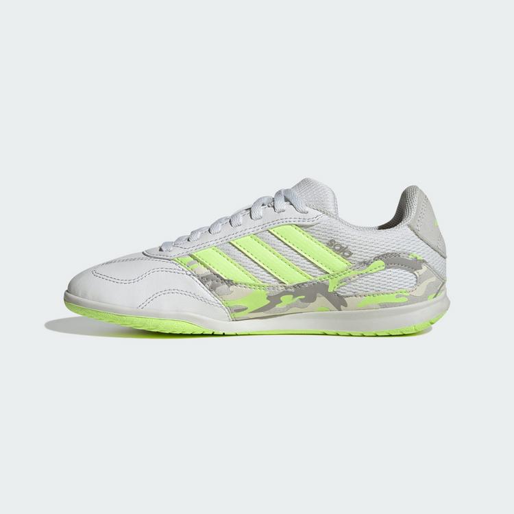 adidas adidas SUPER SALA III Kids Fu&szlig;ballschuh, Fu&szlig;ballschuhe Kinder - Crystal White / Hi-Res Yellow / Off White - 4 | SportScheck