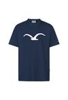 Cleptomanicx Mowe Printshirt Herren - Sky Captain