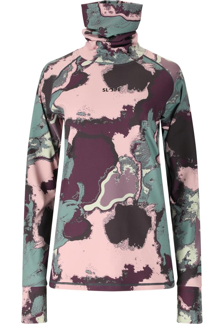 SLOPE SLOPE Nyland Funktionssweatshirt Damen - 3164 North Atlantic - 0 | SportScheck