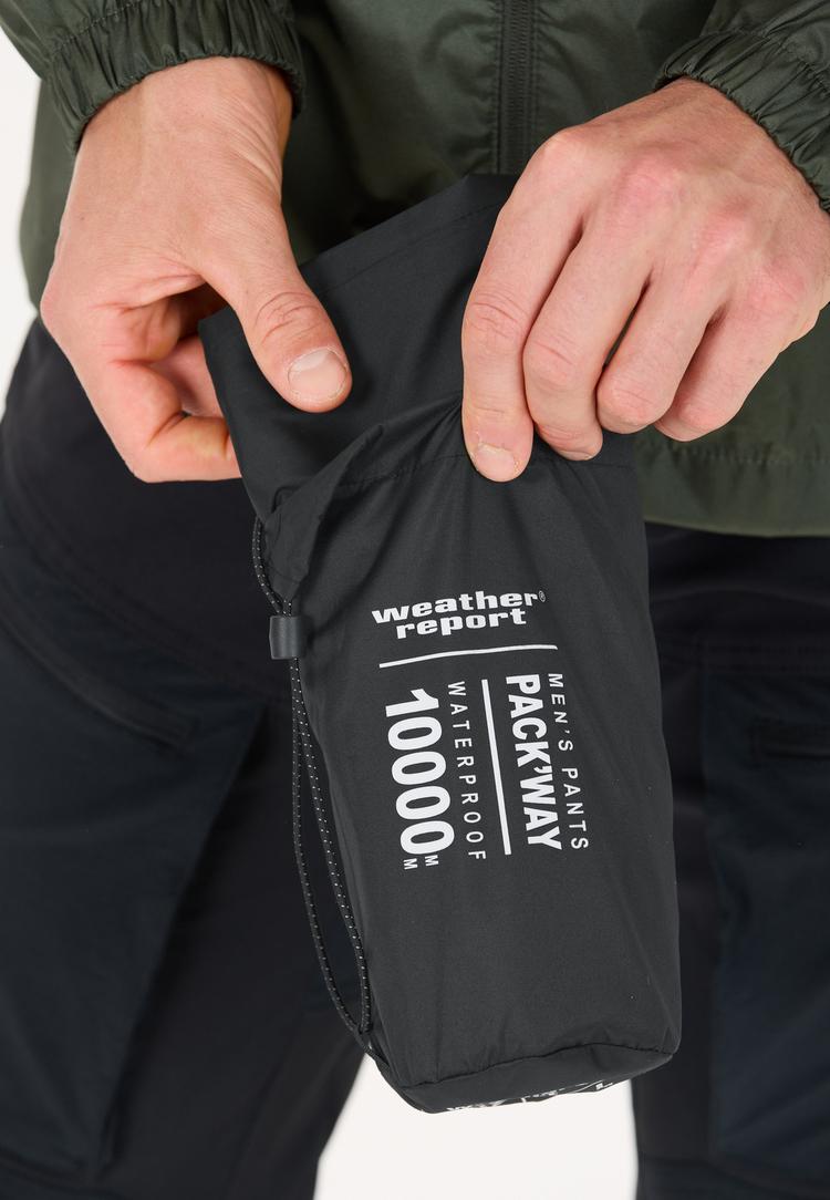 Weather Report Weather Report Pack'way Regenhose Herren - 1001 Black - 2 | SportScheck