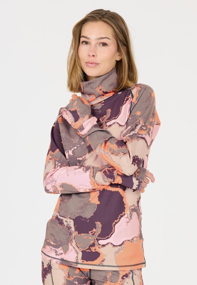 SLOPE SLOPE Nyland Funktionssweatshirt Damen - 4115 Sweet Grape - 1 | SportScheck