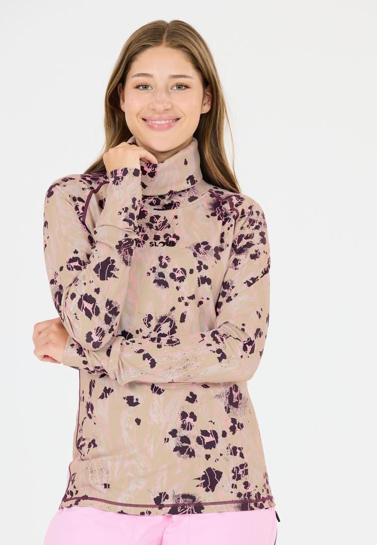 SLOPE SLOPE Nyland Funktionssweatshirt Damen - 5153 Feather Gray - 1 | SportScheck