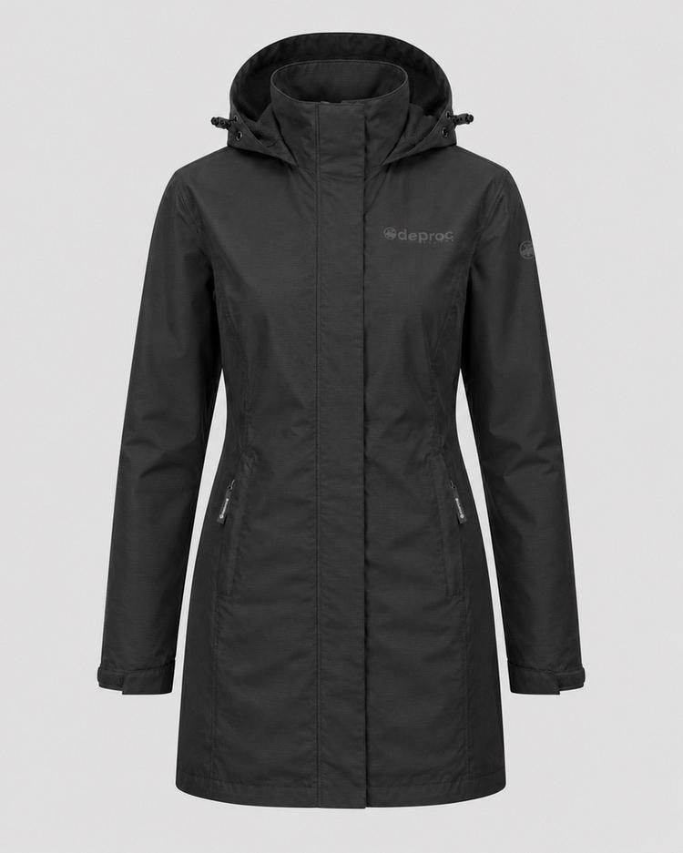 DEPROC active DEPROC active LAVAL LONG WOMEN Funktionsjacke Damen - black - 0 | SportScheck