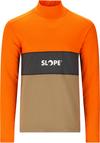 SLOPE Norvyn Funktionssweatshirt Herren - 5396 Orange Tiger