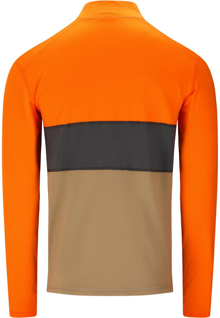 SLOPE SLOPE Norvyn Funktionssweatshirt Herren - 5396 Orange Tiger - 0 | SportScheck