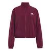 adidas Train Essentials 3-Streifen Woven Trainingsjacke Damen - Maroon / White