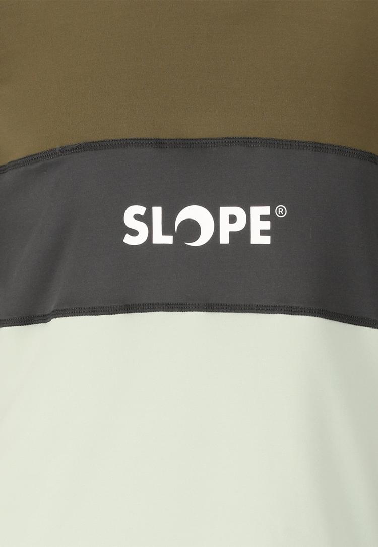 SLOPE SLOPE Norvyn Funktionssweatshirt Herren - 3256 Grape Leaf - 1 | SportScheck