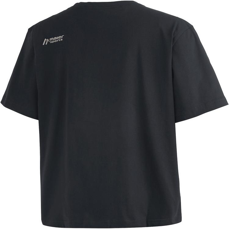 Maier Sports Maier Sports MS FAV Tee Cropped W T-Shirt Damen - Schwarz - 0 | SportScheck